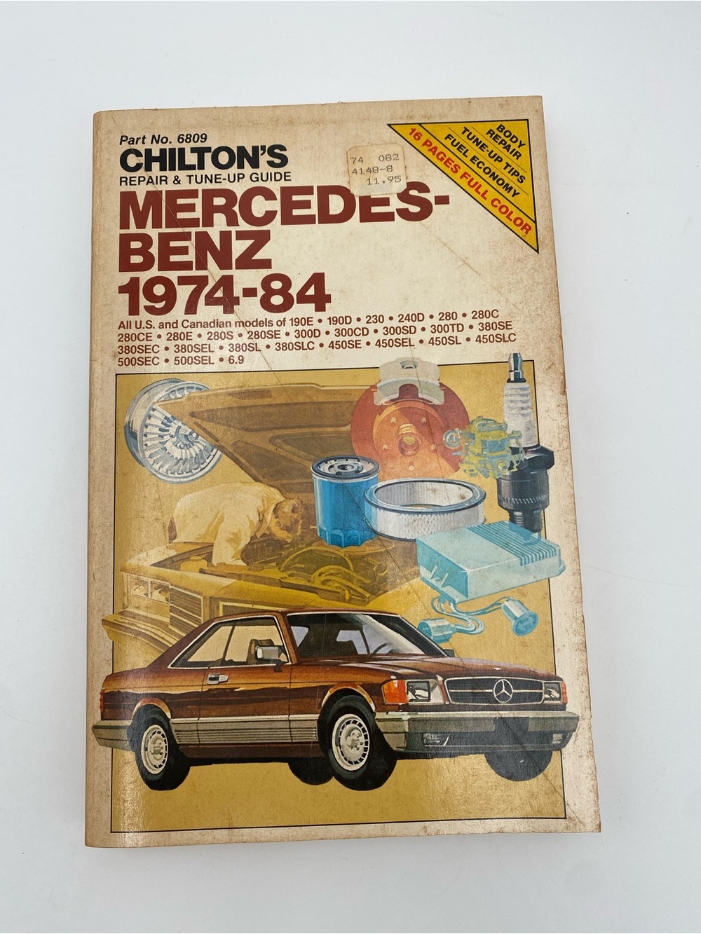 Mercedes-Benz 1974-84 Repair & Tune-Up Guide - Brown